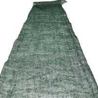 Kaya Short Length Of Green Hemp Cotton Mosquito Netting